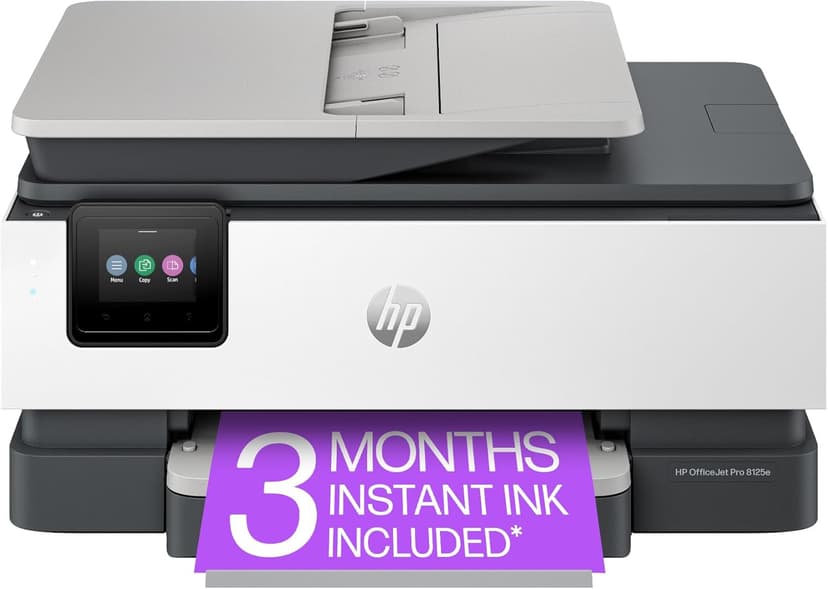 HP OfficeJet Pro 8125e All-in-One Wireless Color Inkjet Printer