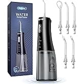 Onlyone Cordless Water Flosser Teeth Cleaner - Rechargeable Dental Oral Irrigator